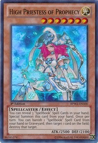 High Priestess of Prophecy [BPW2-EN100] Ultra Rare | The Time Vault CA