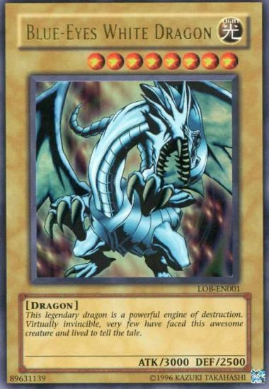 Blue-Eyes White Dragon [LOB-EN001] Ultra Rare | The Time Vault CA