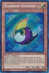 Rainbow Kuriboh [LVAL-EN004] Secret Rare | The Time Vault CA