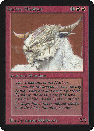 Hurloon Minotaur [Limited Edition Alpha] | The Time Vault CA