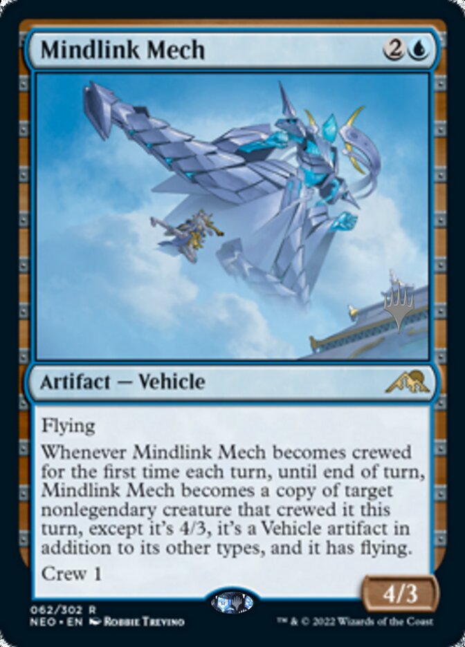 Mindlink Mech (Promo Pack) [Kamigawa: Neon Dynasty Promos] | The Time Vault CA