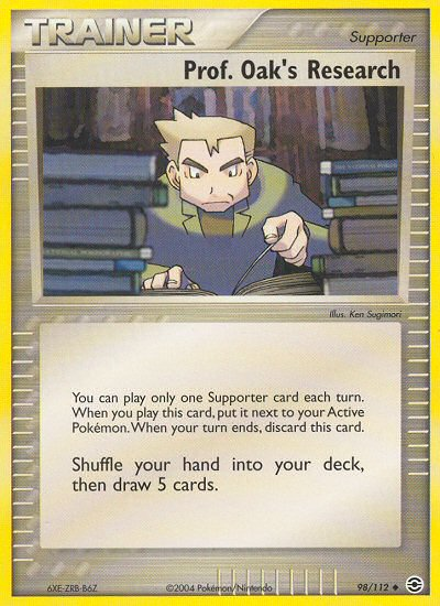 Prof. Oak's Research (98/112) [EX: FireRed & LeafGreen] | The Time Vault CA