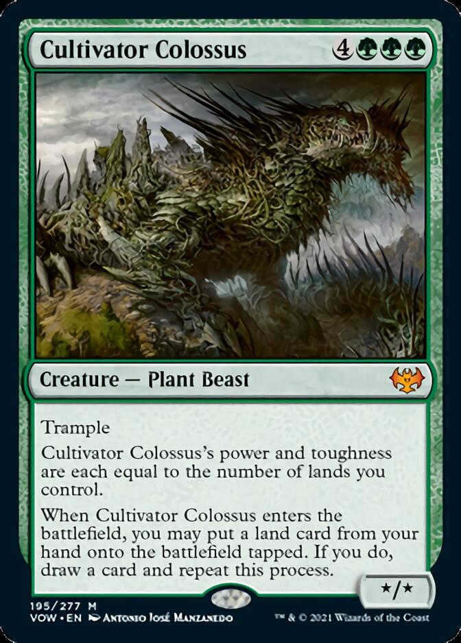 Cultivator Colossus [Innistrad: Crimson Vow] | The Time Vault CA