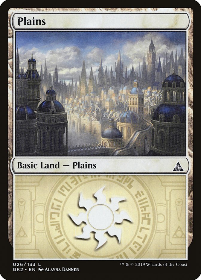 Plains (26) [Ravnica Allegiance Guild Kit] | The Time Vault CA