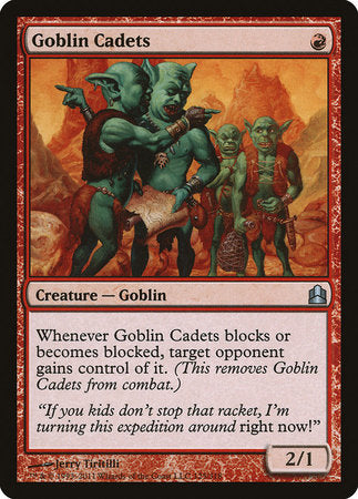 Goblin Cadets [Commander 2011] | The Time Vault CA