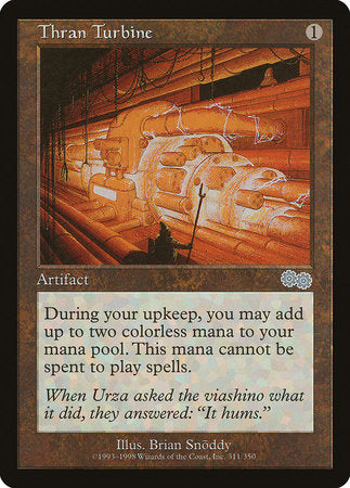 Thran Turbine [Urza's Saga] | The Time Vault CA