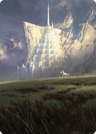 Minas Tirith Art Card [The Lord of the Rings: Tales of Middle-earth Art Series] | The Time Vault CA