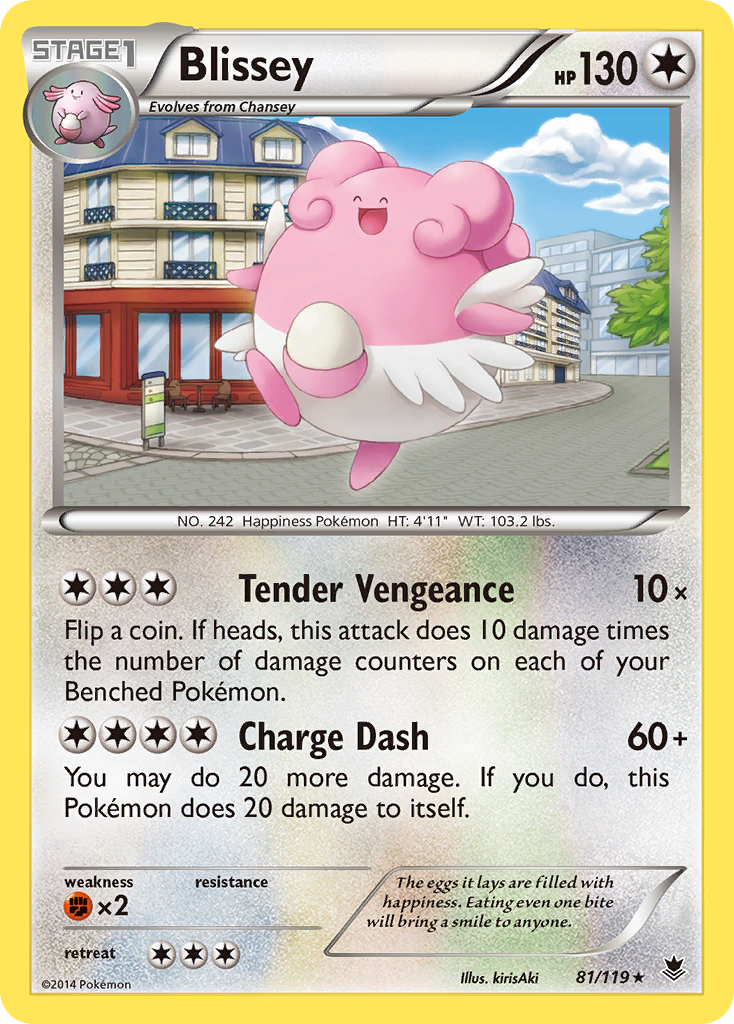 Blissey (81/119) [XY: Phantom Forces] | The Time Vault CA