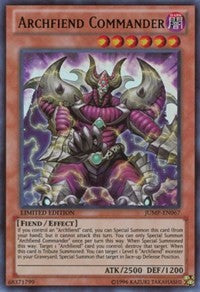 Archfiend Commander [JUMP-EN067] Ultra Rare | The Time Vault CA