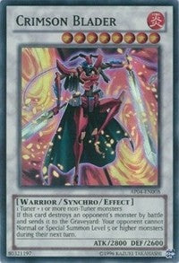 Crimson Blader [AP04-EN008] Super Rare | The Time Vault CA