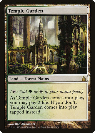 Temple Garden [Ravnica: City of Guilds] | The Time Vault CA