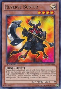 Reverse Buster [SP14-EN009] Starfoil Rare | The Time Vault CA