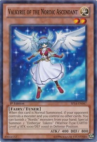 Valkyrie of the Nordic Ascendant [SP14-EN047] Starfoil Rare | The Time Vault CA