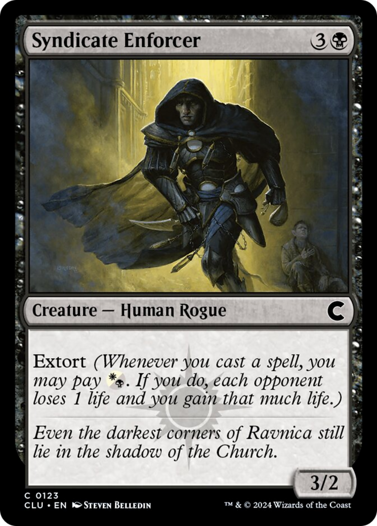 Syndicate Enforcer [Ravnica: Clue Edition] | The Time Vault CA