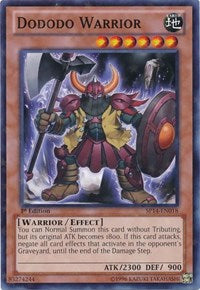 Dododo Warrior [SP14-EN018] Starfoil Rare | The Time Vault CA