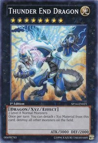 Thunder End Dragon [SP14-EN021] Starfoil Rare | The Time Vault CA