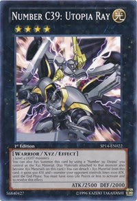 Number C39: Utopia Ray [SP14-EN022] Starfoil Rare | The Time Vault CA