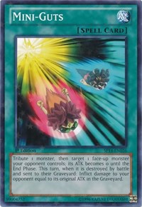 Mini Guts [SP14-EN036] Starfoil Rare | The Time Vault CA