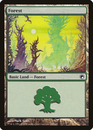 Forest (248) [Scars of Mirrodin] | The Time Vault CA