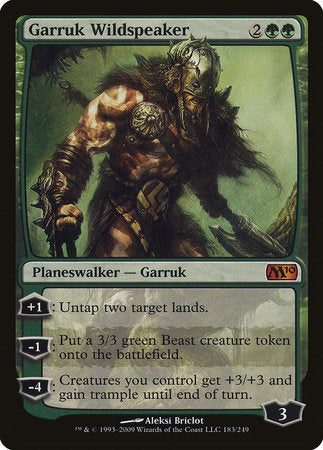 Garruk Wildspeaker [Magic 2010] | The Time Vault CA