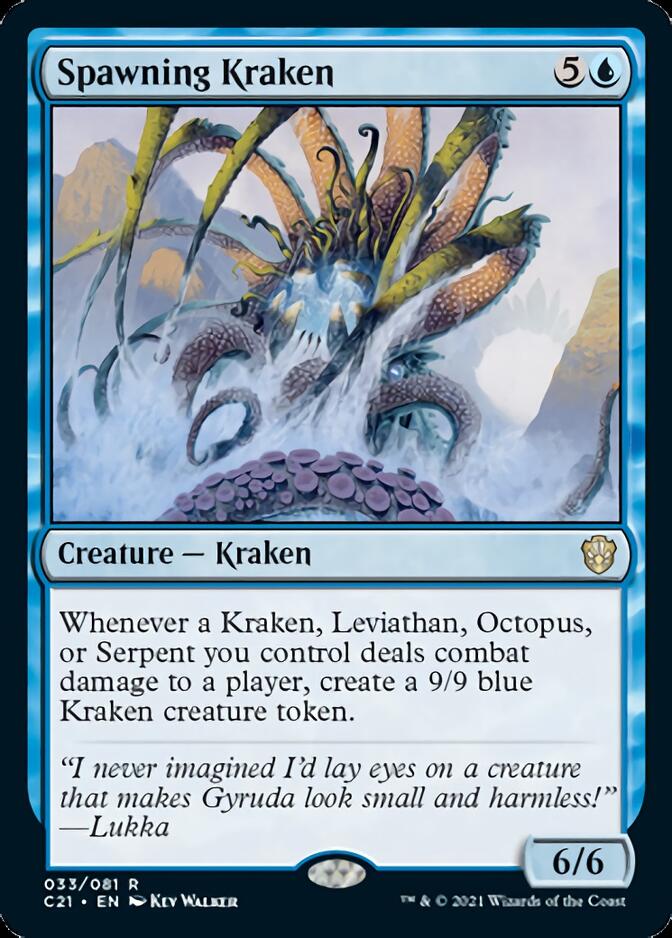 Spawning Kraken [Commander 2021] | The Time Vault CA