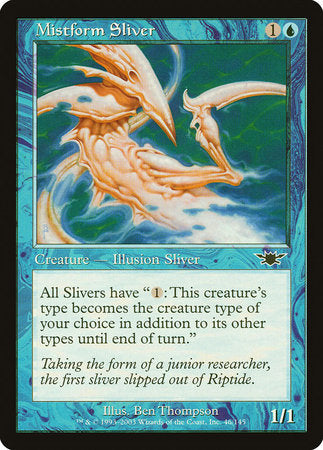 Mistform Sliver [Legions] | The Time Vault CA
