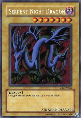 Serpent Night Dragon [SRL-103] Secret Rare | The Time Vault CA