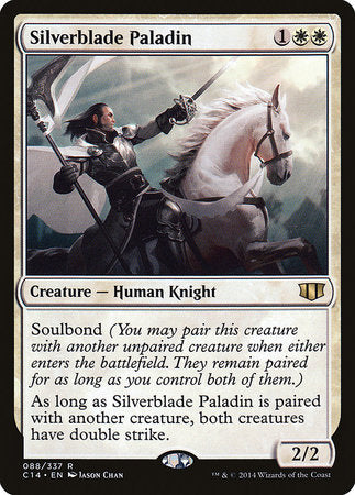 Silverblade Paladin [Commander 2014] | The Time Vault CA