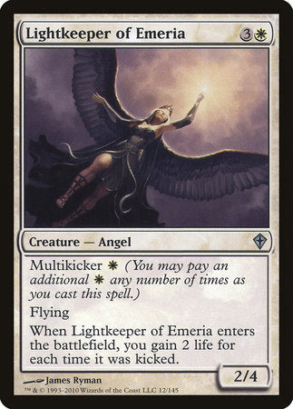 Lightkeeper of Emeria [Worldwake] | The Time Vault CA