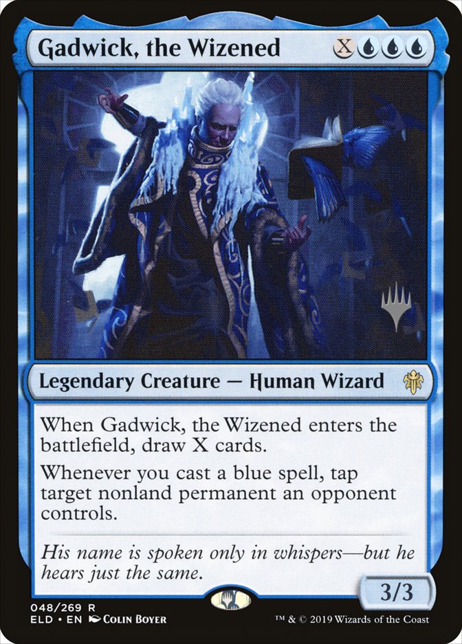 Gadwick, the Wizened (Promo Pack) [Throne of Eldraine Promos] | The Time Vault CA