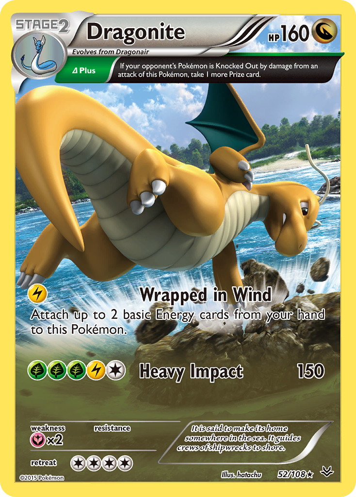 Dragonite (52/108) [XY: Roaring Skies] | The Time Vault CA