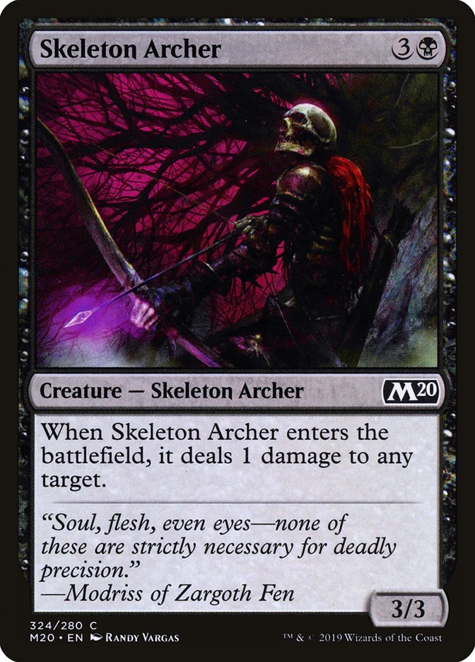 Skeleton Archer [Core Set 2020] | The Time Vault CA