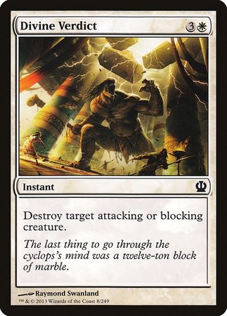 Divine Verdict [Theros] | The Time Vault CA