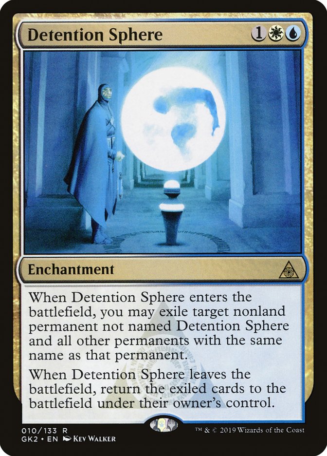 Detention Sphere [Ravnica Allegiance Guild Kit] | The Time Vault CA