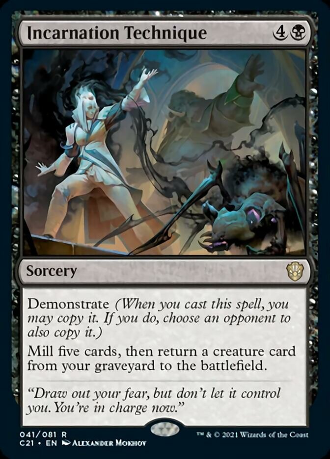 Incarnation Technique [Commander 2021] | The Time Vault CA