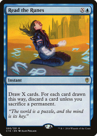 Read the Runes [Commander 2016] | The Time Vault CA