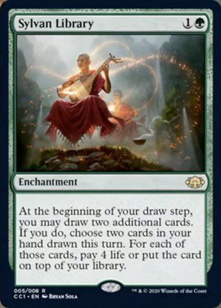 Sylvan Library [Commander Collection: Green] | The Time Vault CA