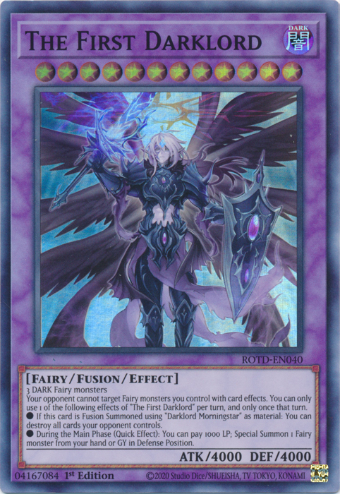 The First Darklord [ROTD-EN040] Super Rare | The Time Vault CA