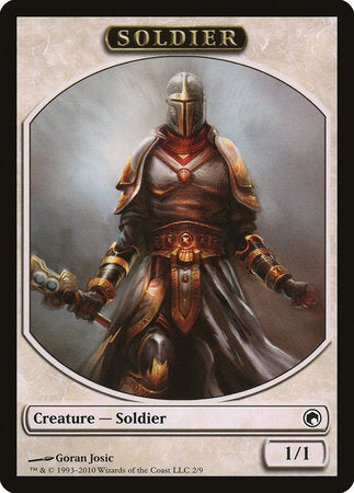 Soldier Token [Scars of Mirrodin Tokens] | The Time Vault CA