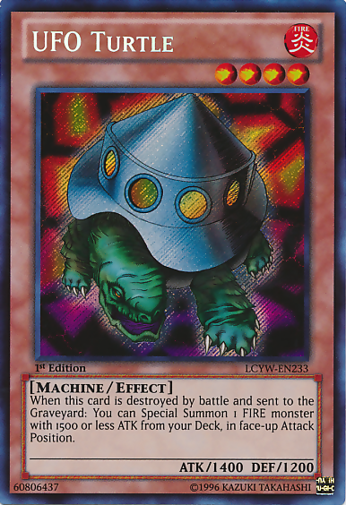 UFO Turtle [LCYW-EN233] Secret Rare | The Time Vault CA