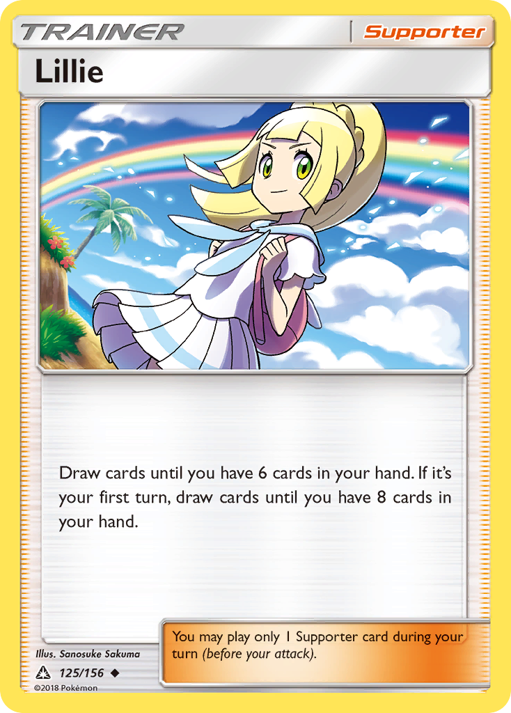 Lillie (125/156) [Sun & Moon: Ultra Prism] | The Time Vault CA