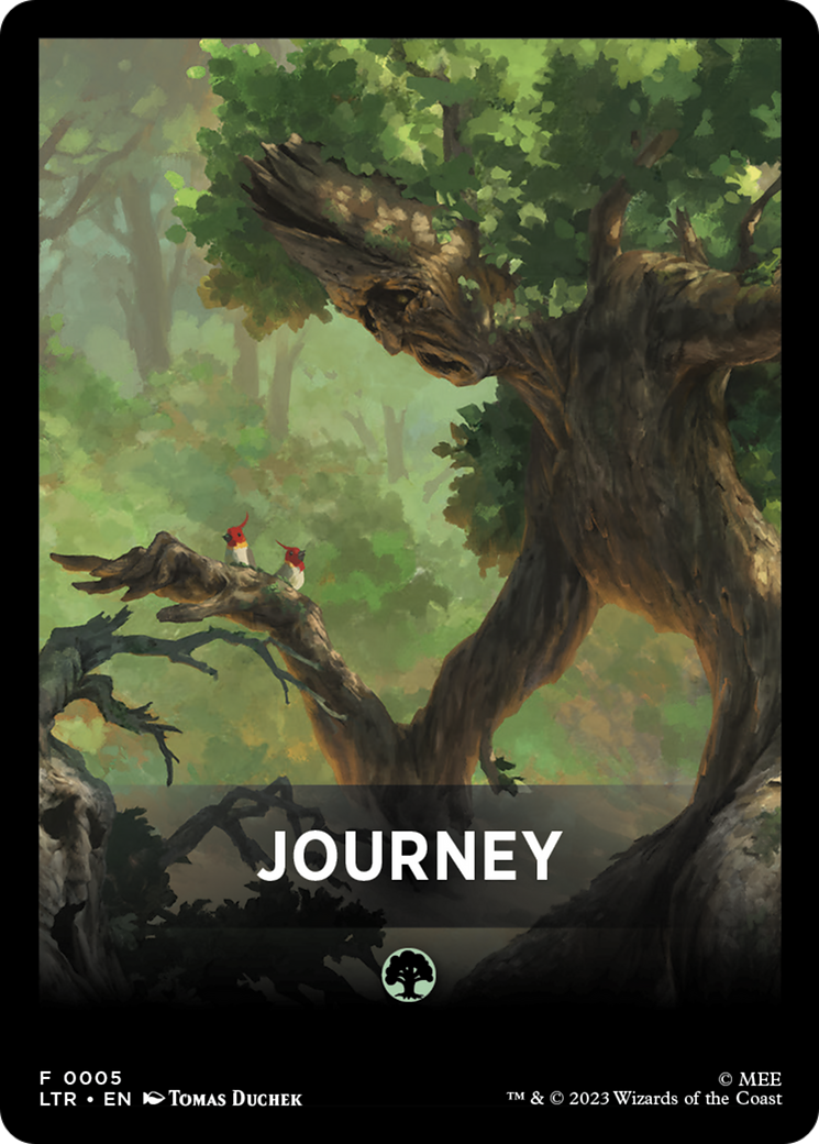 Journey Theme Card [The Lord of the Rings: Tales of Middle-Earth Tokens] | The Time Vault CA