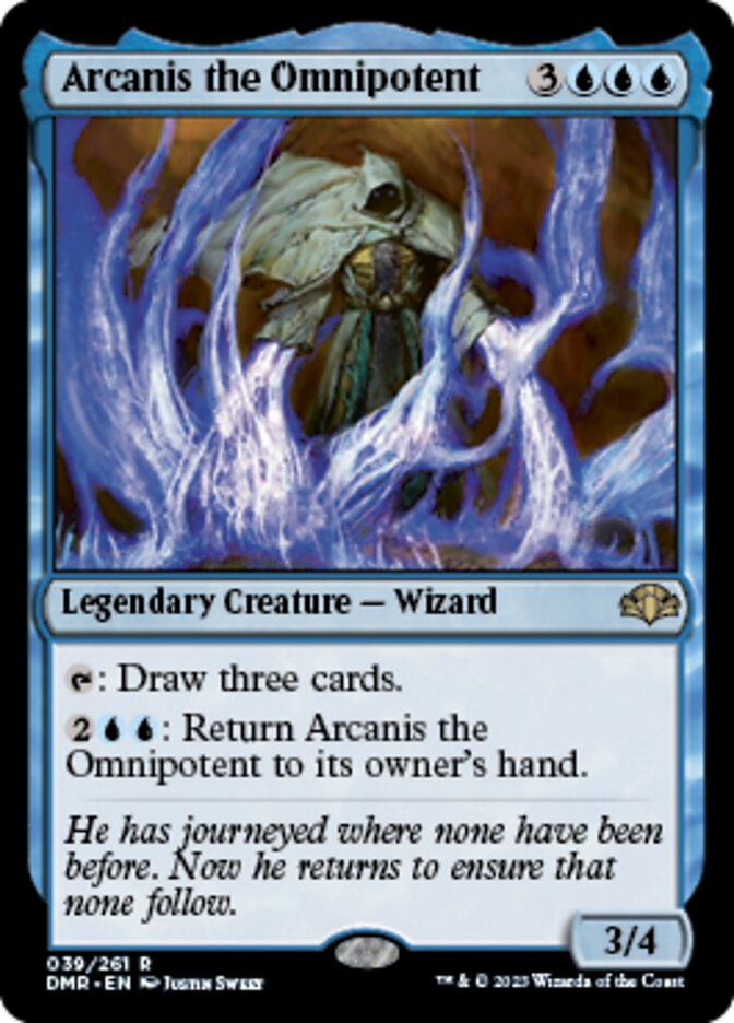 Arcanis the Omnipotent [Dominaria Remastered] | The Time Vault CA