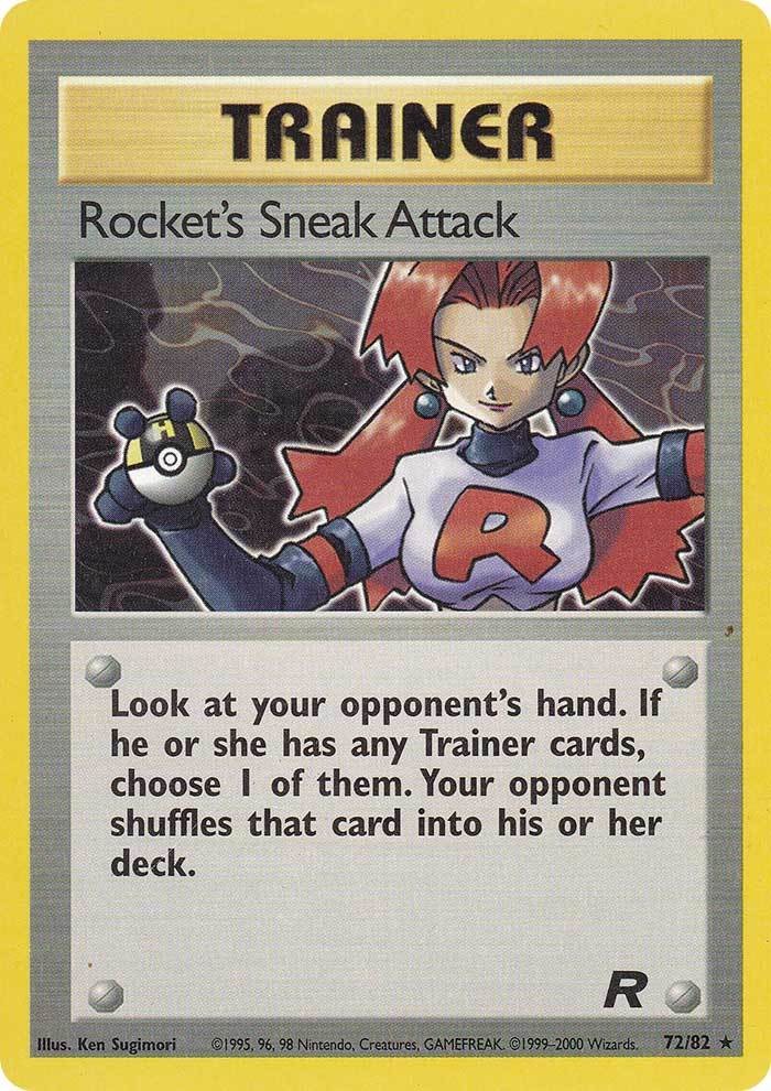 Rocket's Sneak Attack (72/82) [Team Rocket Unlimited] | The Time Vault CA