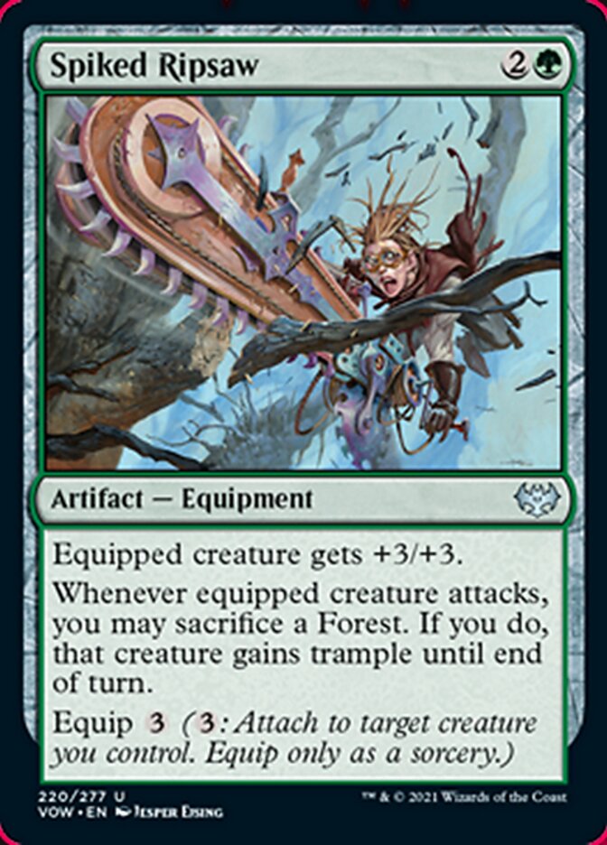 Spiked Ripsaw [Innistrad: Crimson Vow] | The Time Vault CA