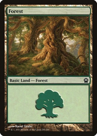 Forest (249) [Theros] | The Time Vault CA