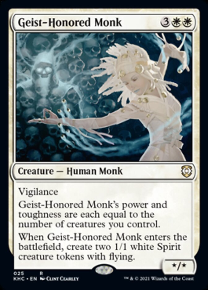 Geist-Honored Monk [Kaldheim Commander] | The Time Vault CA