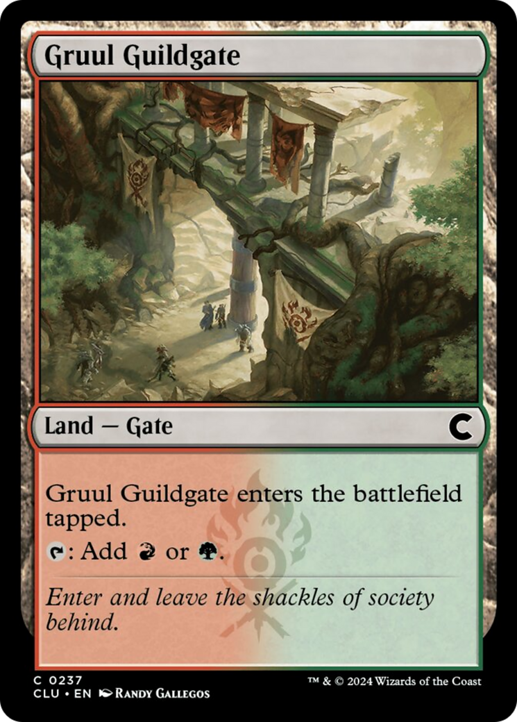 Gruul Guildgate [Ravnica: Clue Edition] | The Time Vault CA