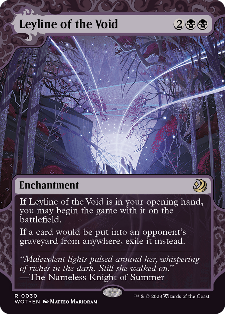 Leyline of the Void [Wilds of Eldraine: Enchanting Tales] | The Time Vault CA