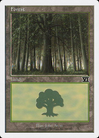 Forest (349) [Classic Sixth Edition] | The Time Vault CA